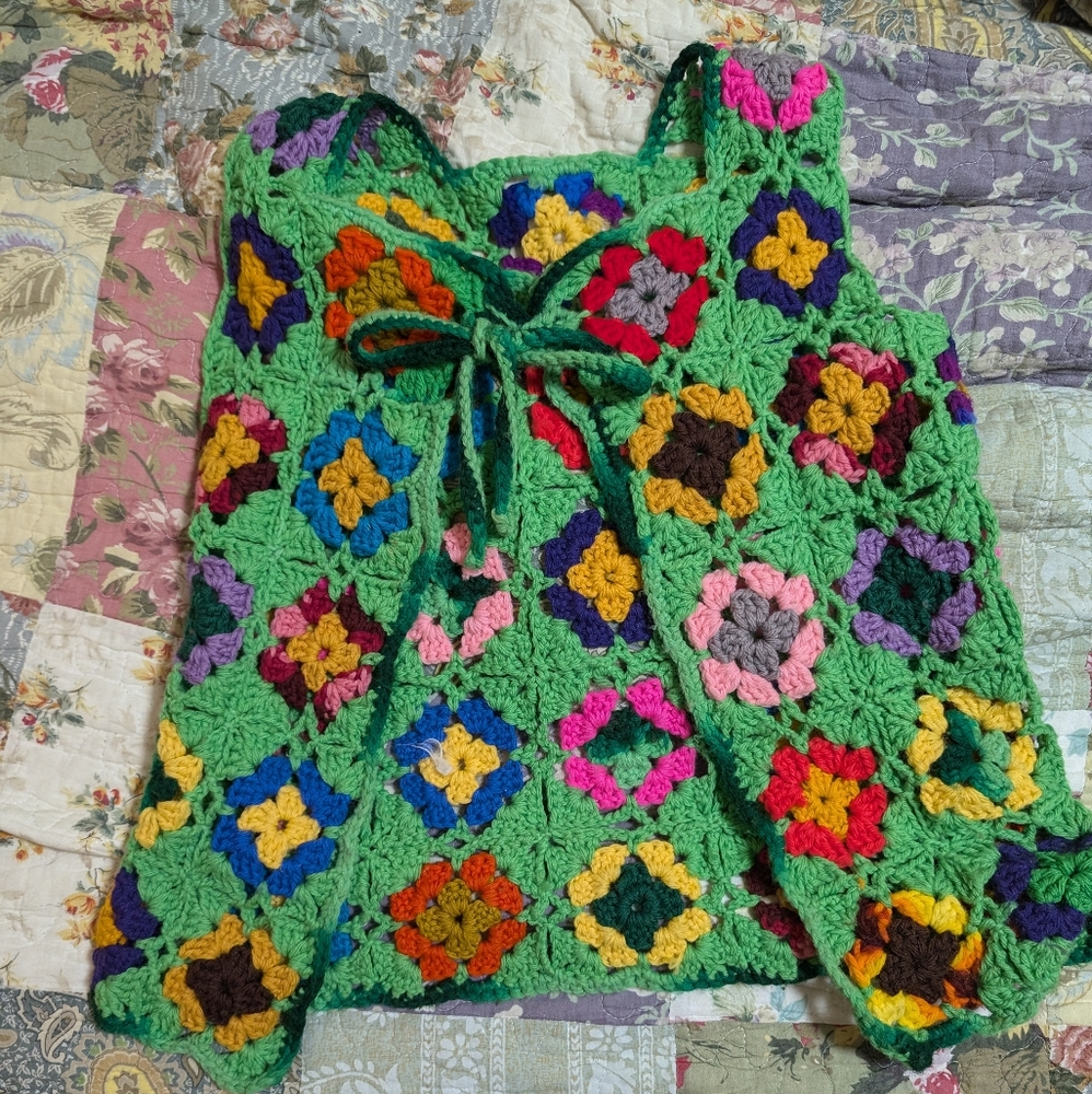 Granny Square Vest